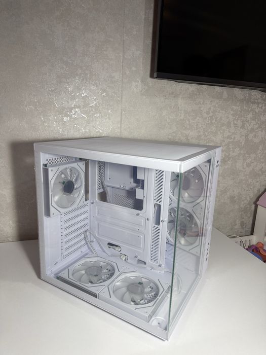 Корпус Vintek cube Pro V909-W TG белый .