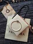 Нова оригинална сребърна гривна Pandora Романтика, 18см със сертификат