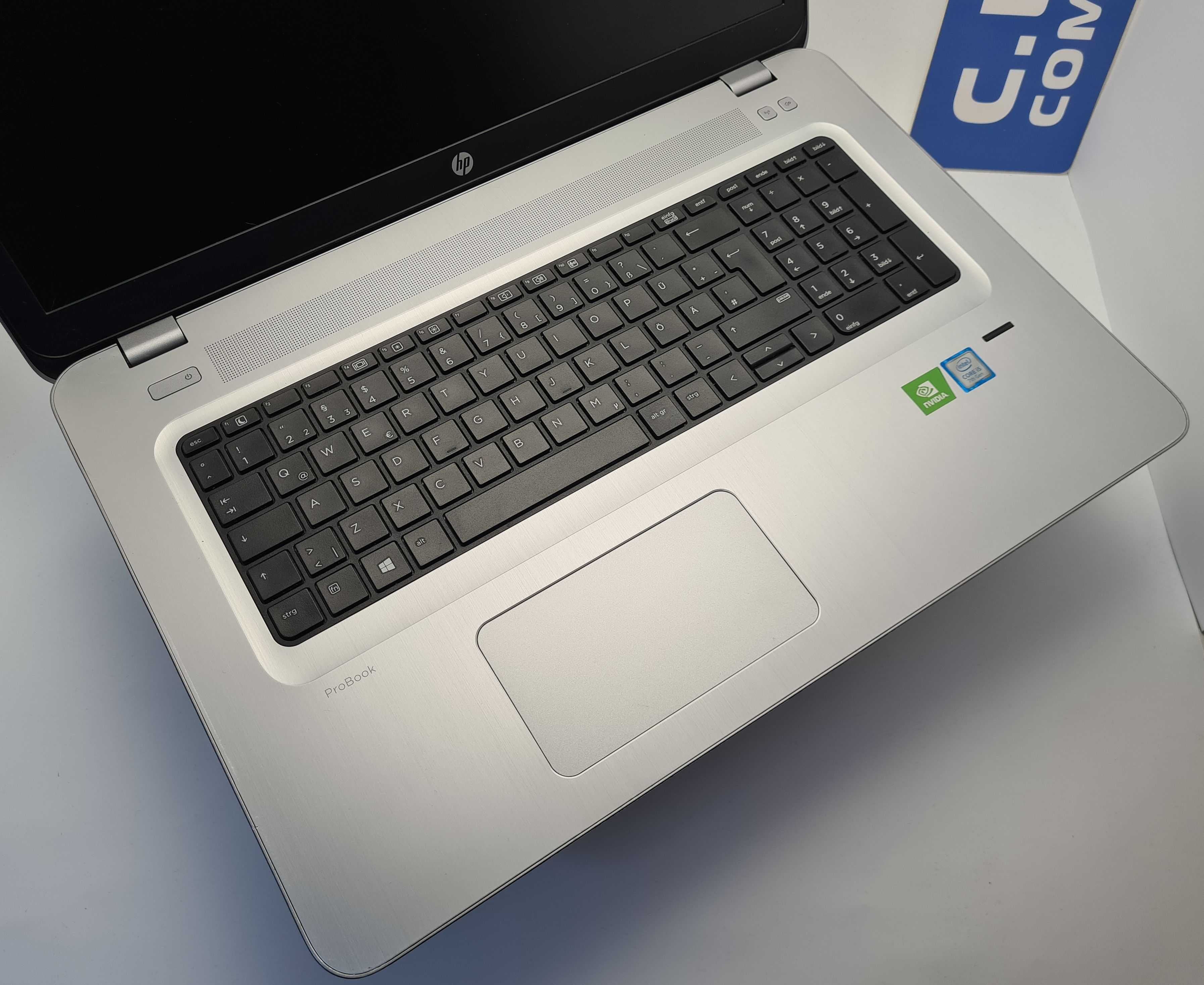 HP ProBook 470 G4  i5 7200U/8GB/256SSD/1TB HDD/Nvidia MX930 -2GB