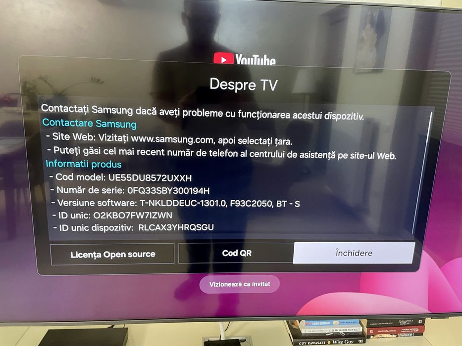 Televizor SAMSUNG LED 55DU8572, 138 cm, Smart, 4K Ultra HD