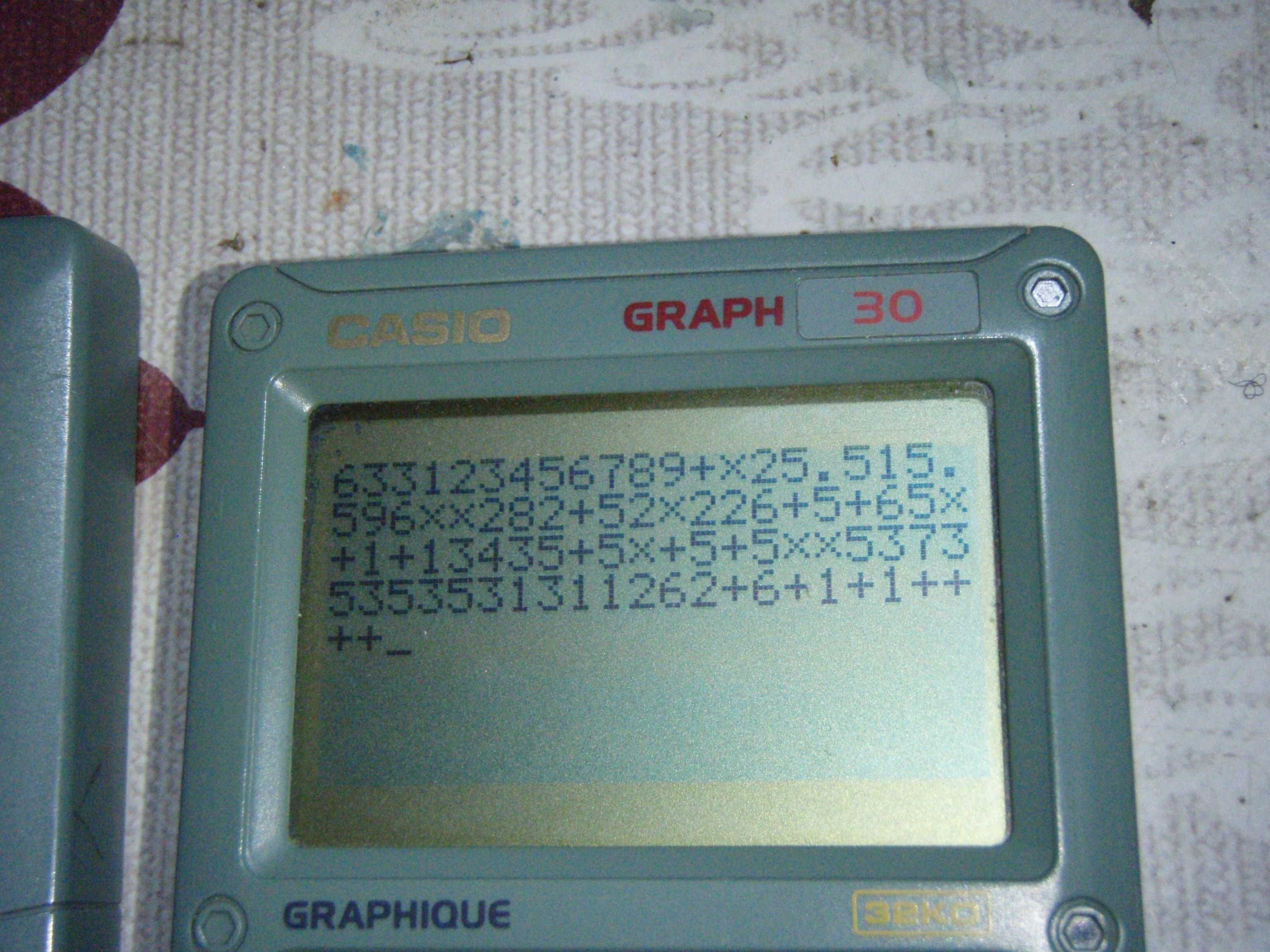 Calculator stiintific Casio Graph 30 fx-8930GT 32kb