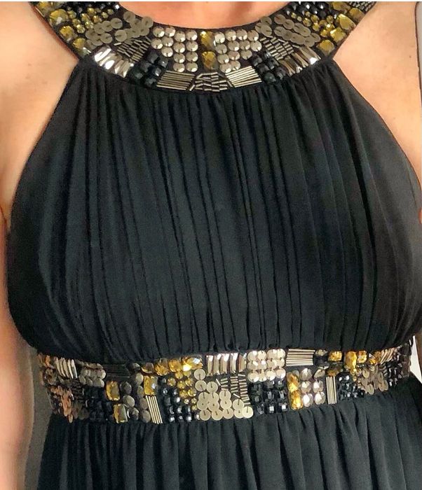 Черна официална рокля