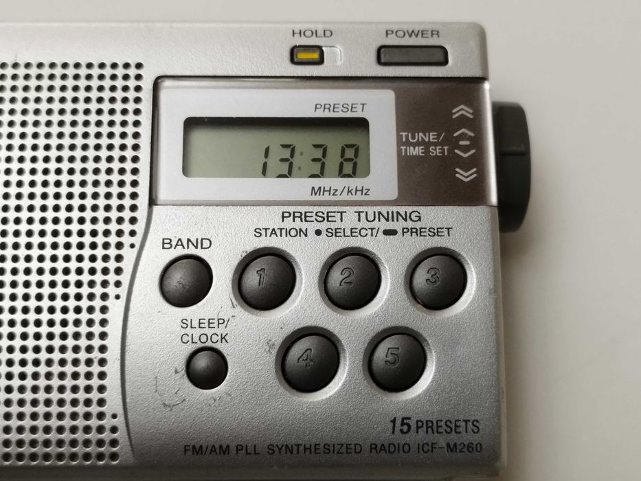 Radio Sony ICF-M260 digital AM/FM Portabil