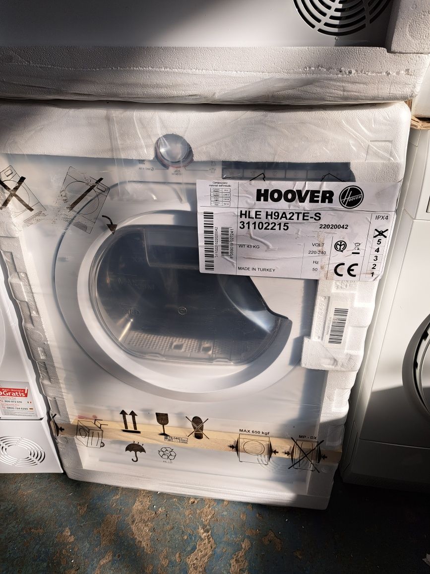 А++Нова смарт сушилня с термопомпа Хувър/Hoover 9 кг