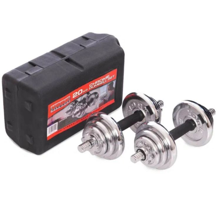 Gantel 55kg nabor