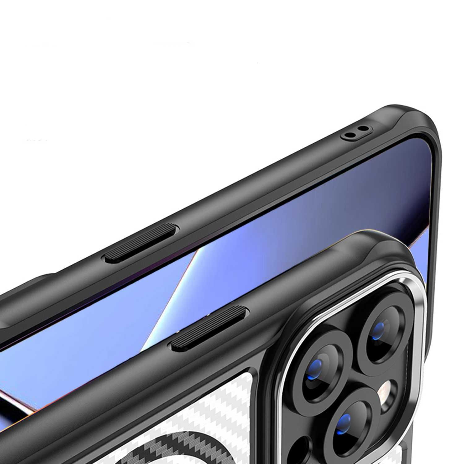 Apple iPhone 15 Pro / Max - Удароустойчив Кейс Гръб Defender MagSafe