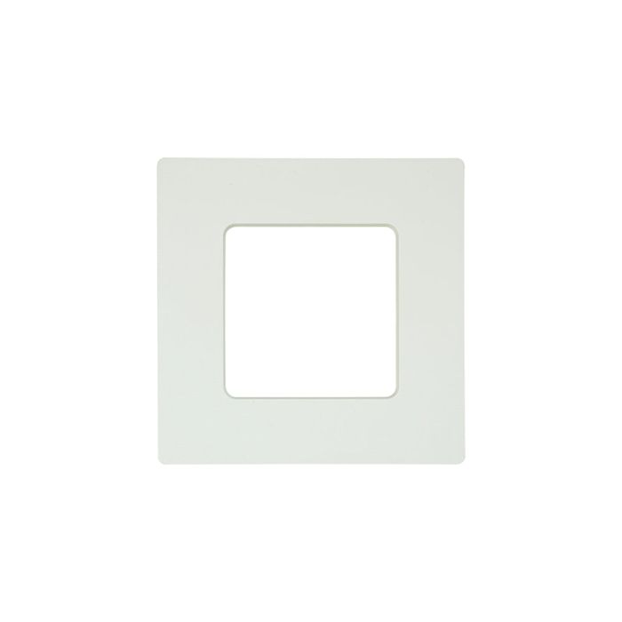 Rama PNI 1212C alba patrata pentru spot LED PNI C-Light 1212