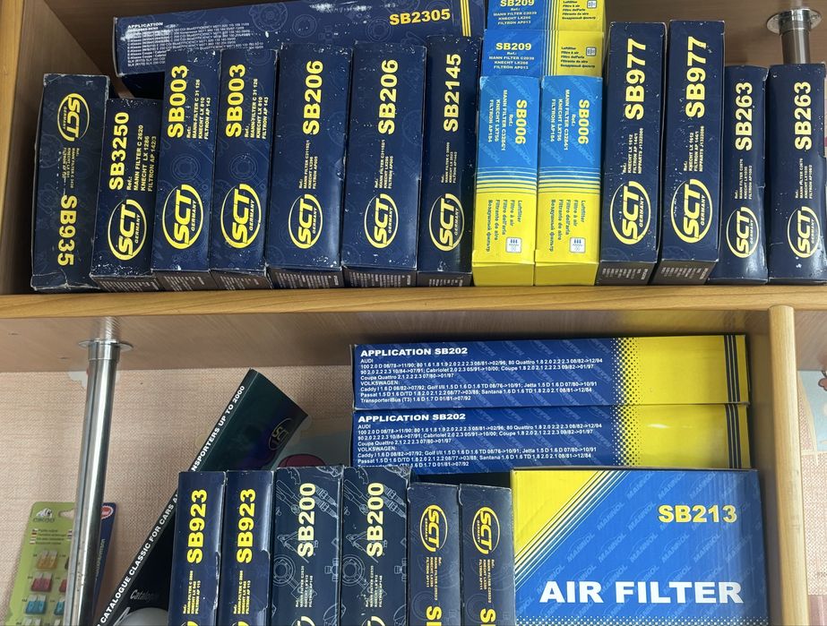 Фильтры на авто sct