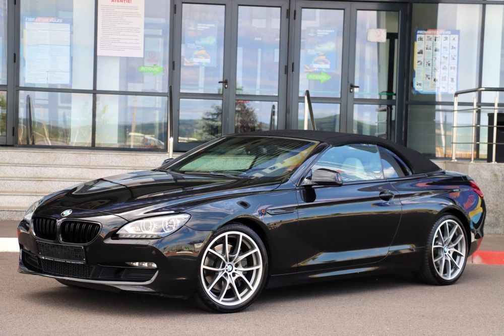 BMW Seria 6 Bmw 640d Cabrio Led Navi Piele Clima Camera Plasma Automat