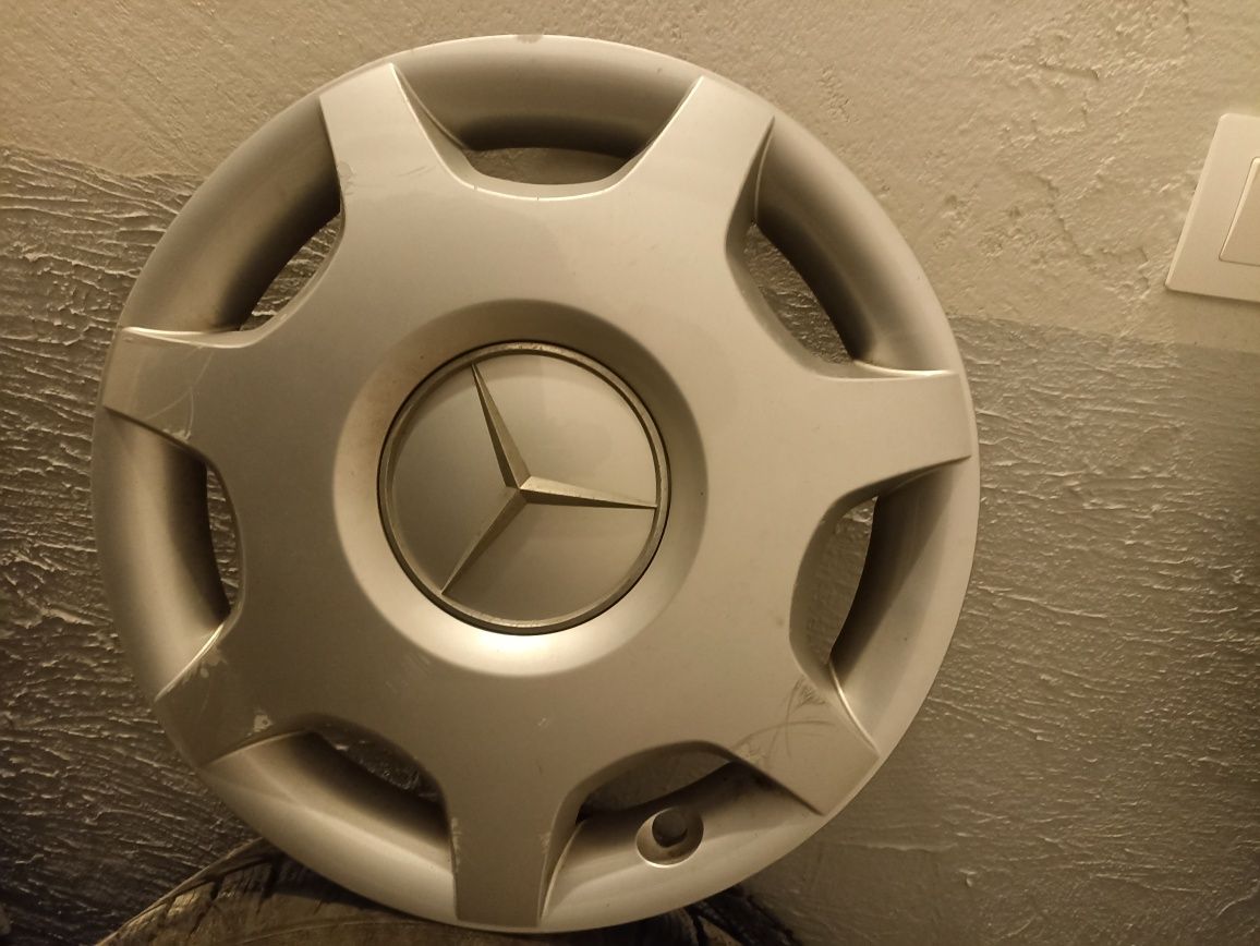 16" Джанти за Мерцедес със зимни гуми 205/55 R16, 4бр+оригин. тасове