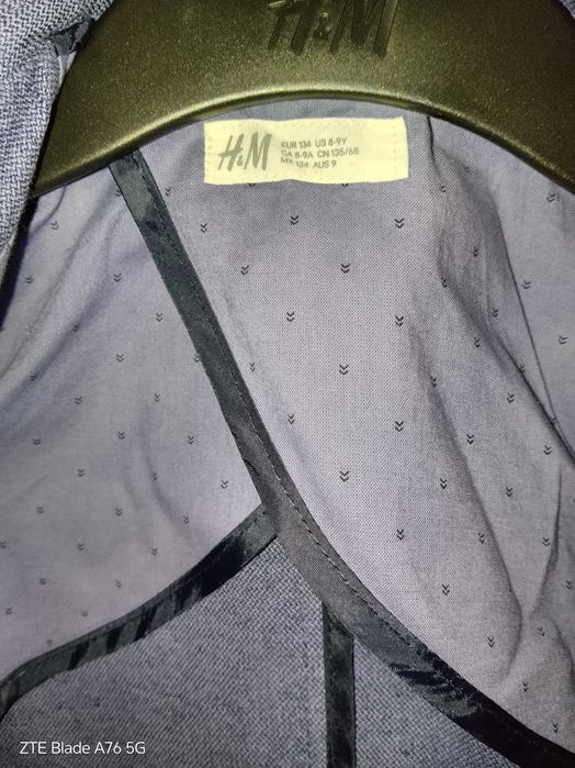 Сако за момче h&m 134 от лен