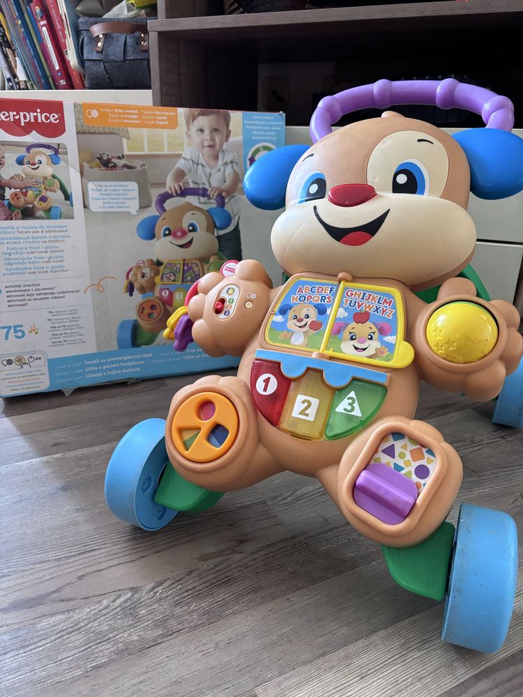 Детска проходилка Fisher Price Laugh & Learn - Кученце