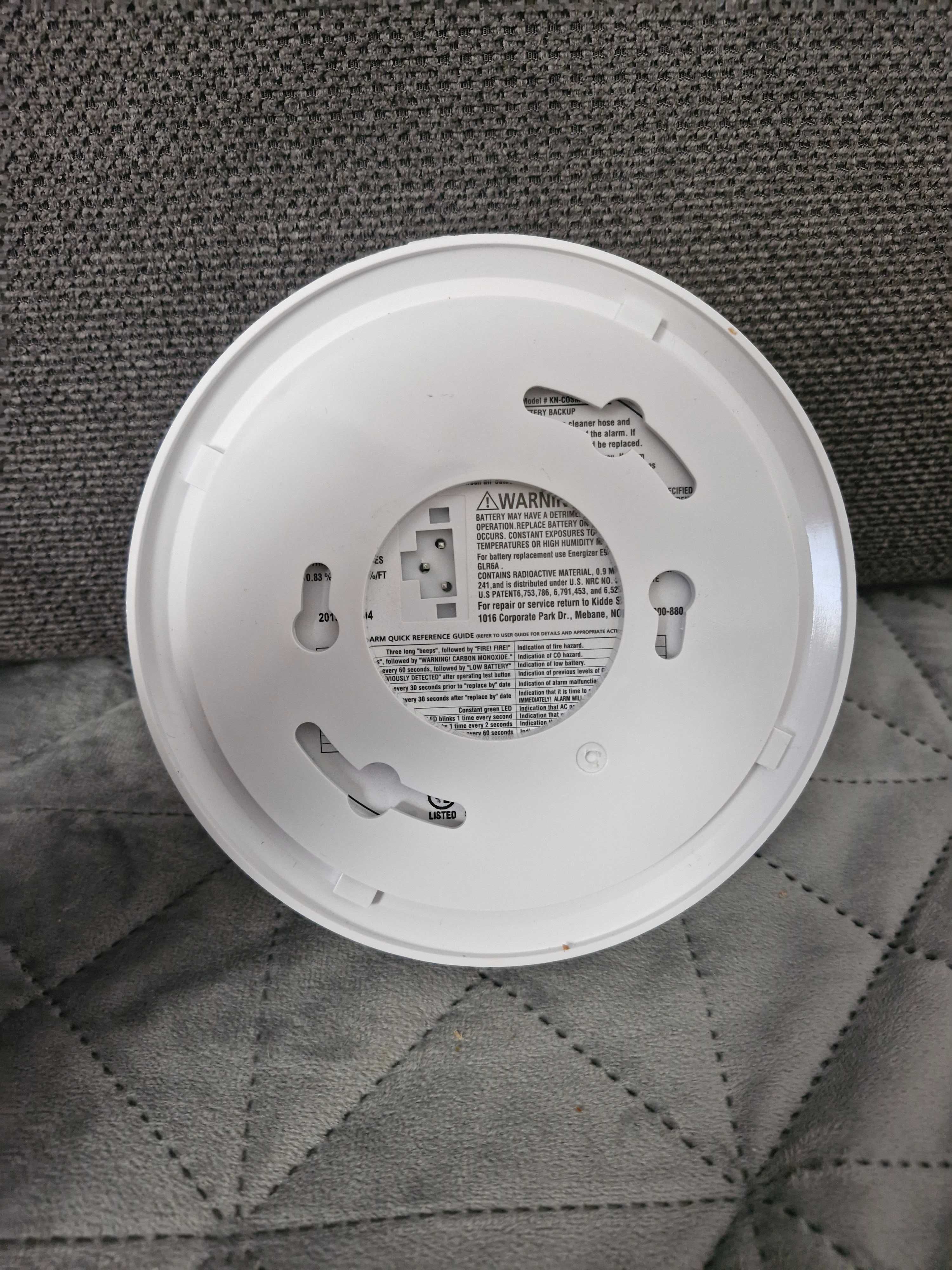 Detector fum si monoxid de carbon