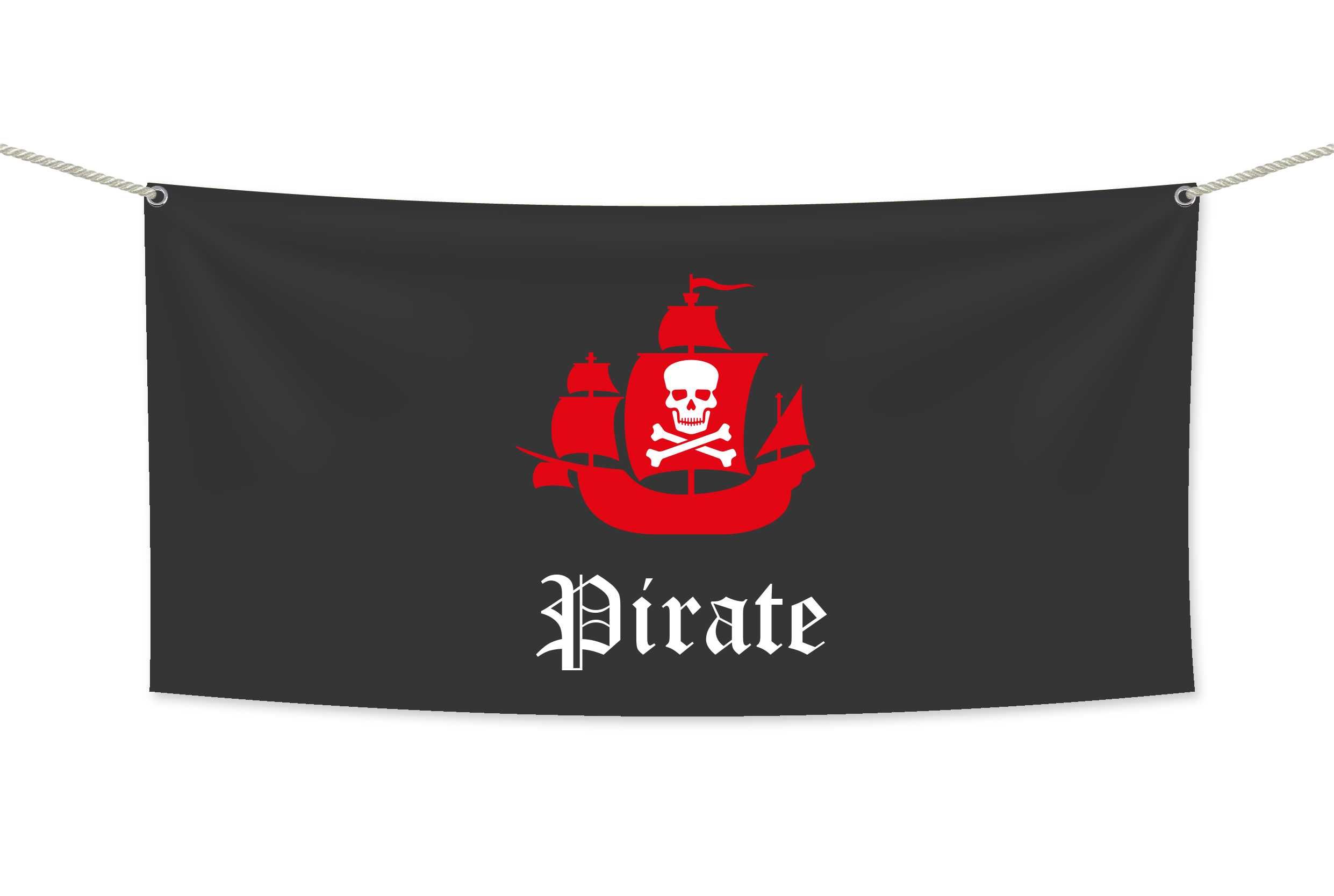 Пиратско знаме по поръчка, знамена по ваш дизайн!, различни размери