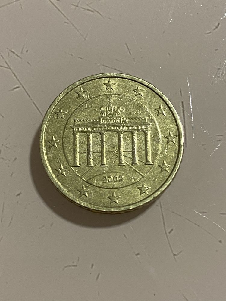 Bancnota 50 euro cent 2002