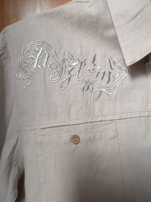 Мужская сорочка с короткими рукавами