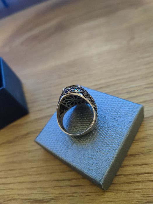 Ghiul bărbătesc din argint 925 – elegant și impunător,ușor uzat