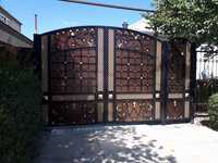 Покраска ворота и заборы из металла