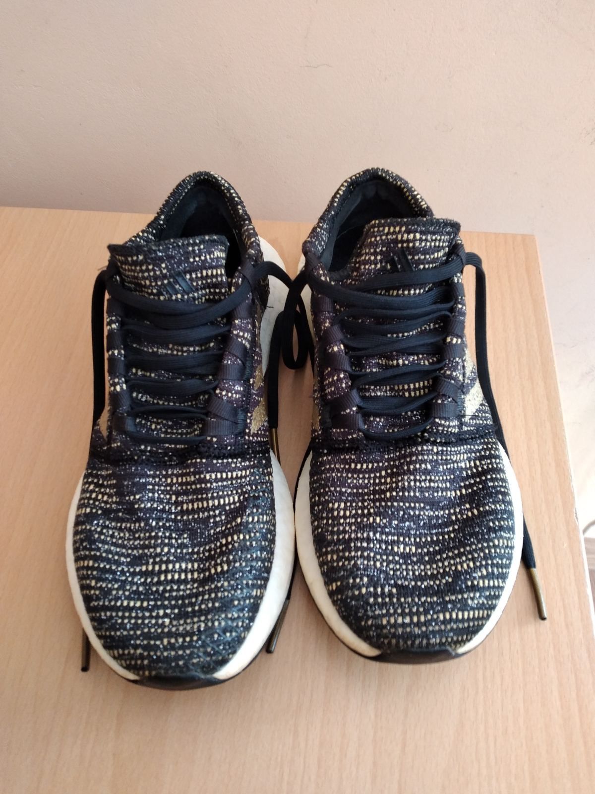 Маратонки Adidas PureBoost Black Gold