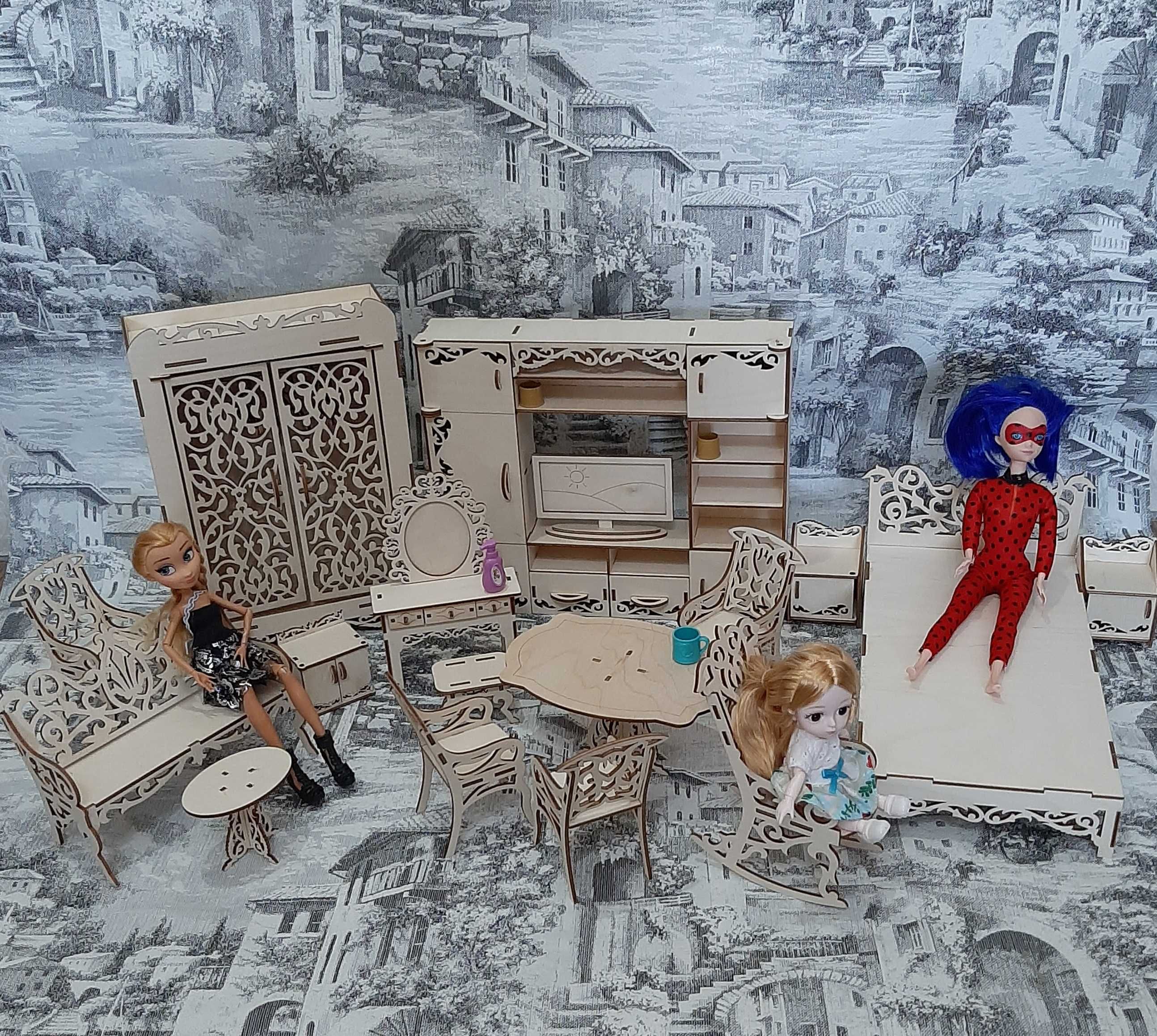 Кукольная мебель для Барби