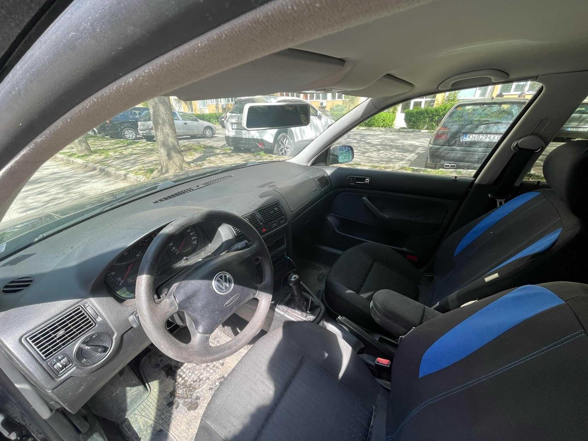 Продавам VW Golf 4 – 1.9 TDI - черен металик