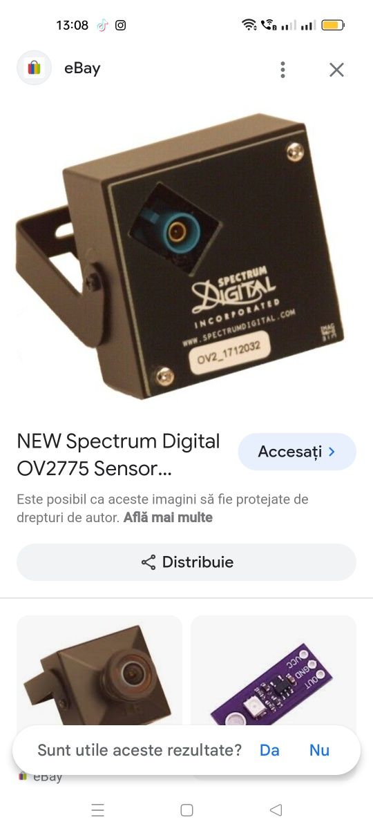 Senzor Spectru digital