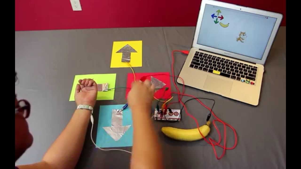 Makey Makey электронное творчество для ребенка