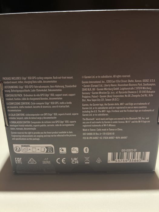 Garmin Edge 850 Ciclometru