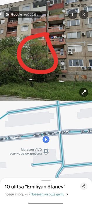 Продавам или под наем обзаведена гарсониера ет 2 южна Ем.Станев 10.