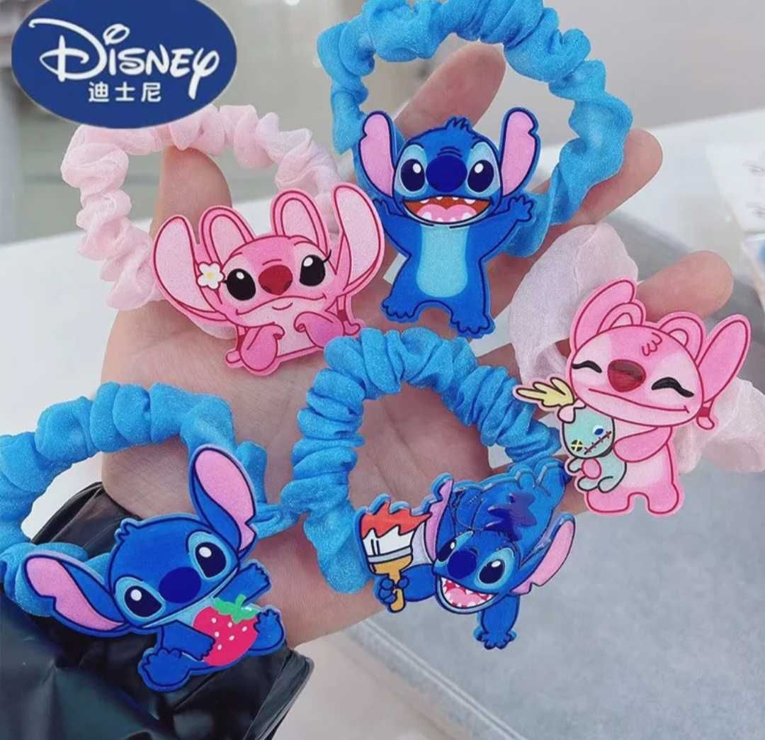 Ластици и шноли за коса на Стич/ Stitch