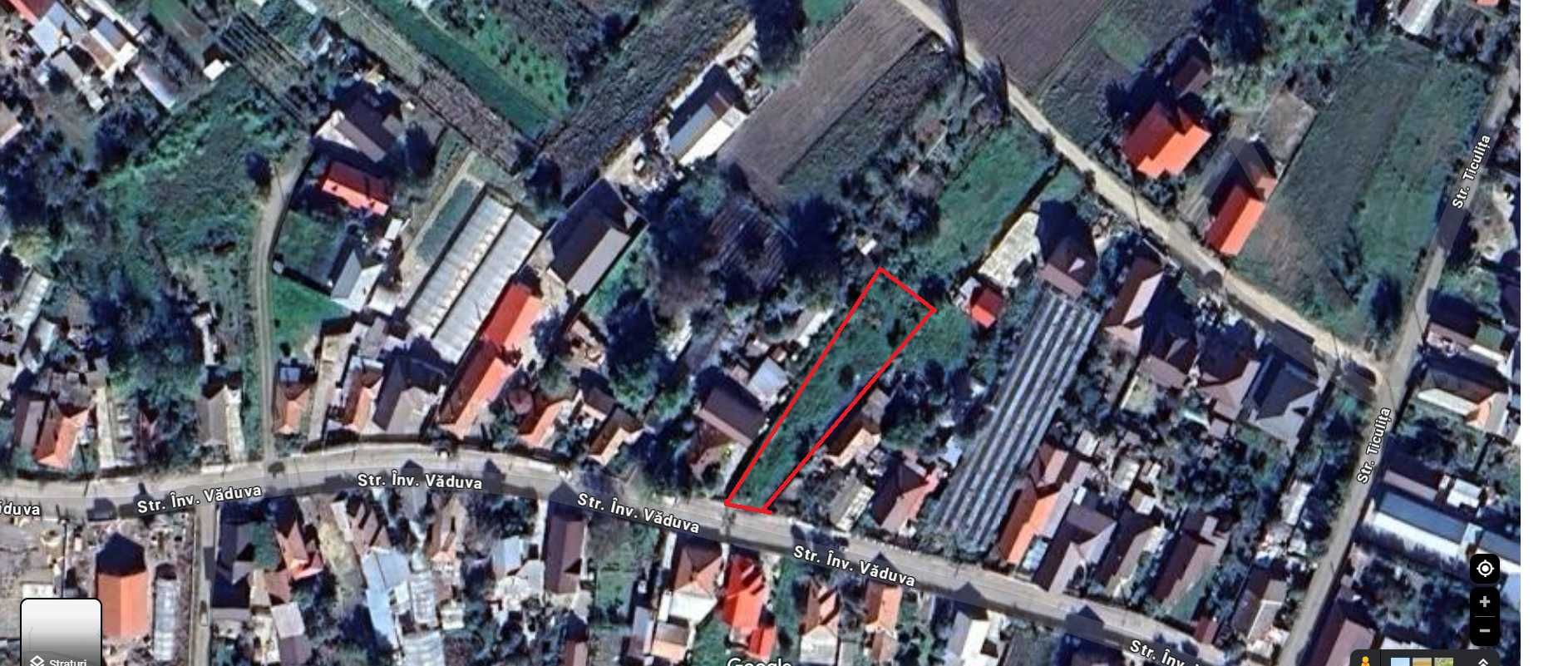 Vand teren de casa in sat Potoceni  com Maracineni