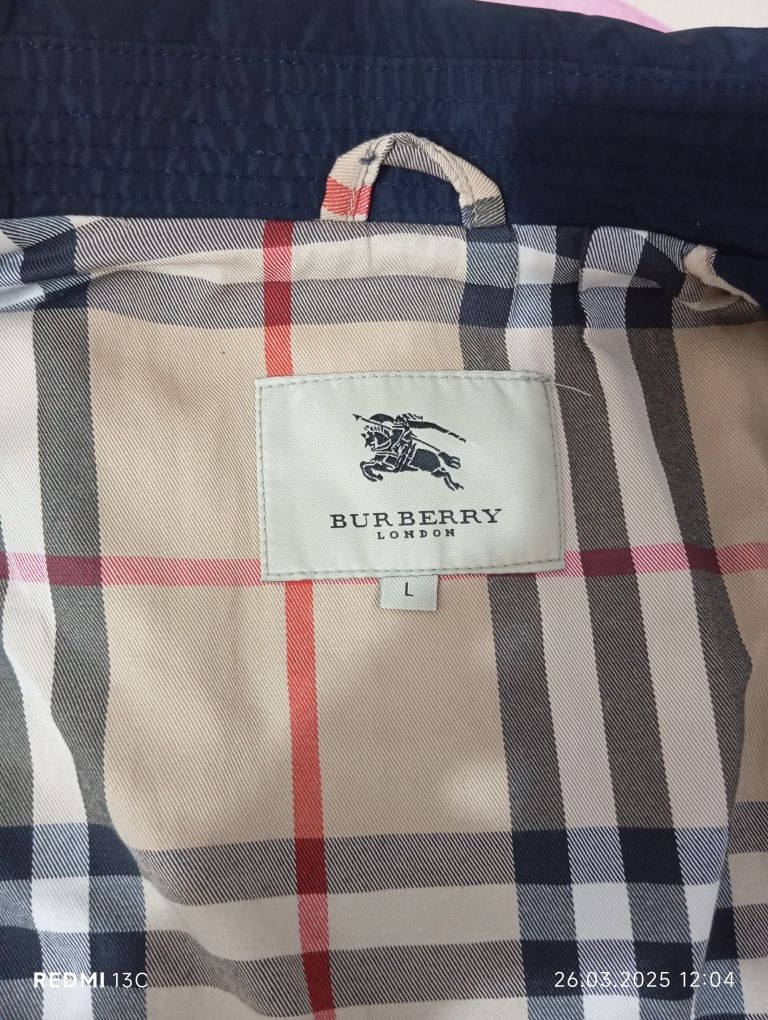 Vand jacheta toamna-primavara Burberry originala Burberry