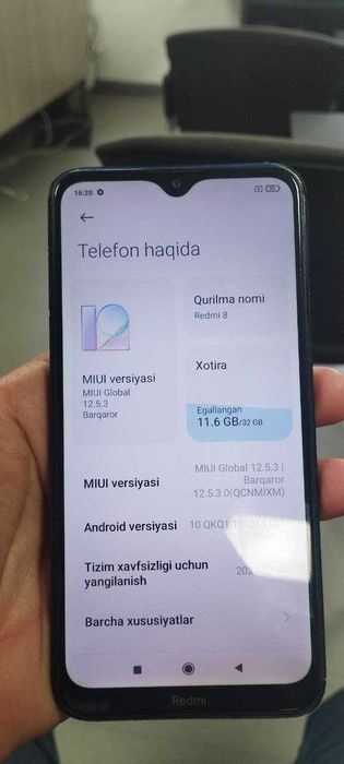 Редми 8 3/32гб продается Redmi 8/32Gb sotiladi srochna xolati yaxshi