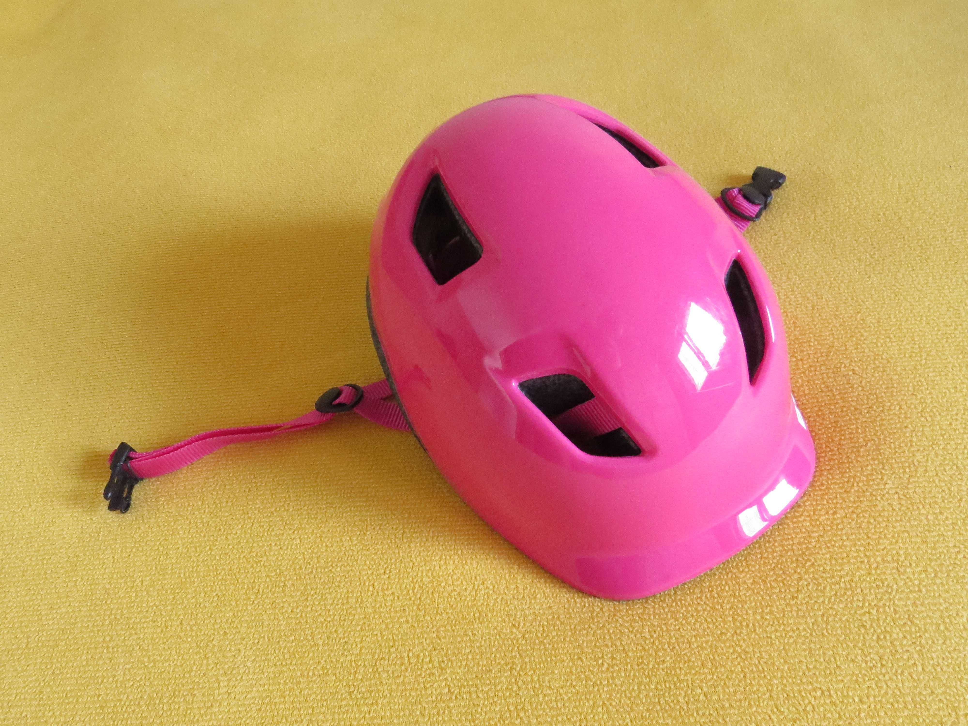 Casca Ciclism copii, B-Twin, culoarea roz.