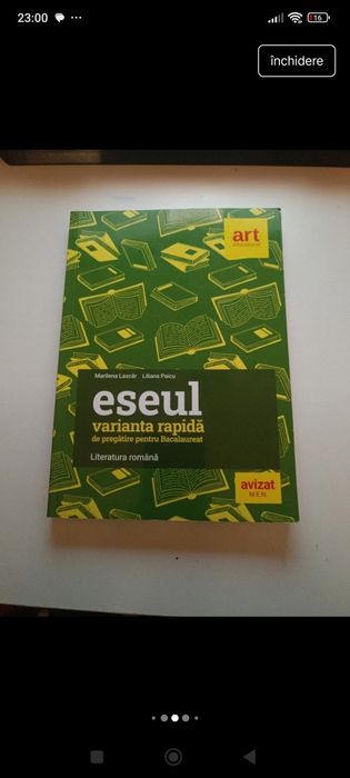 Vând cărți bac română, tot ce se vede!