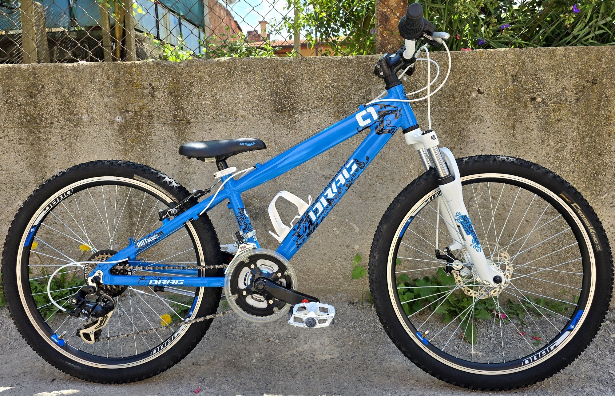 Алуминиев 24 цола Drag C1 3x7 скорости Shimano, Дискови спирачки