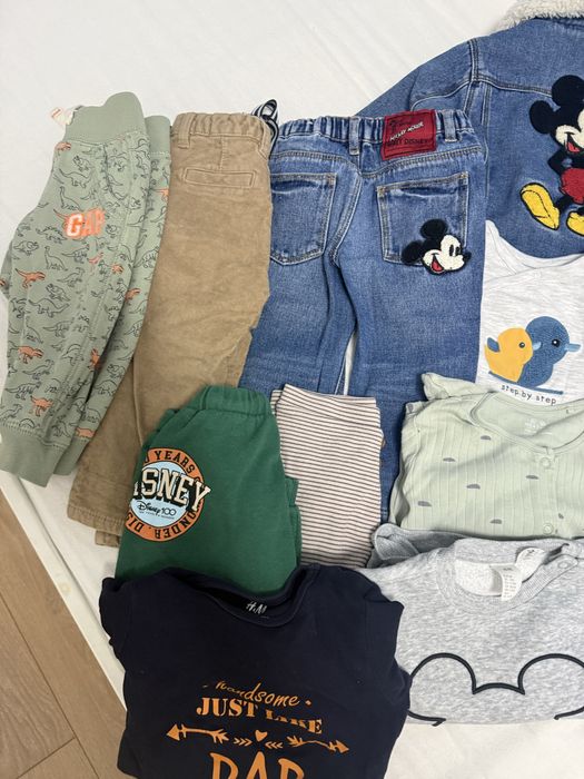 Много запазени бебешки дрешки Next, размер 9-12 месеца