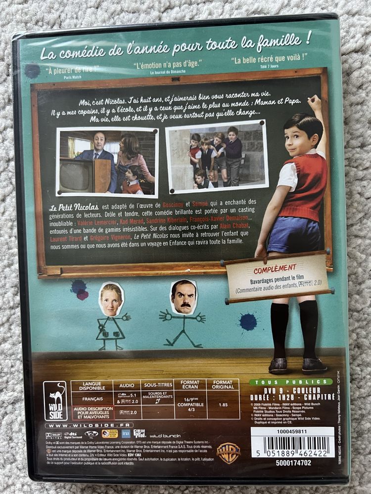 Dvd film franceza Le petit Nicolas sigilat LAURENT TIRARD