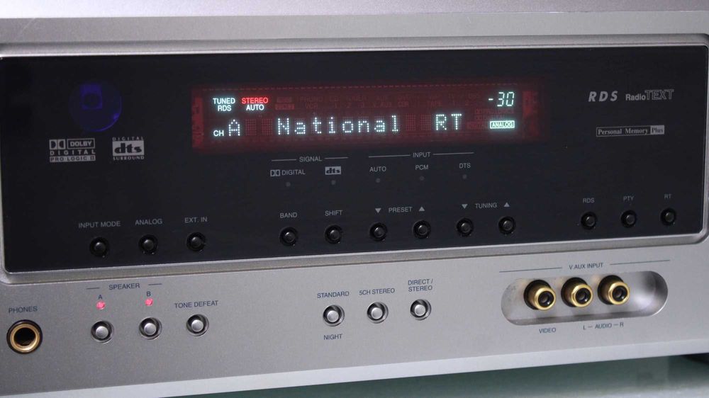 Statie Denon 7x85W,optical,FM,telecomanda.