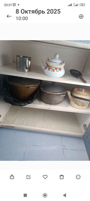 Срочно продам казан и два чайника