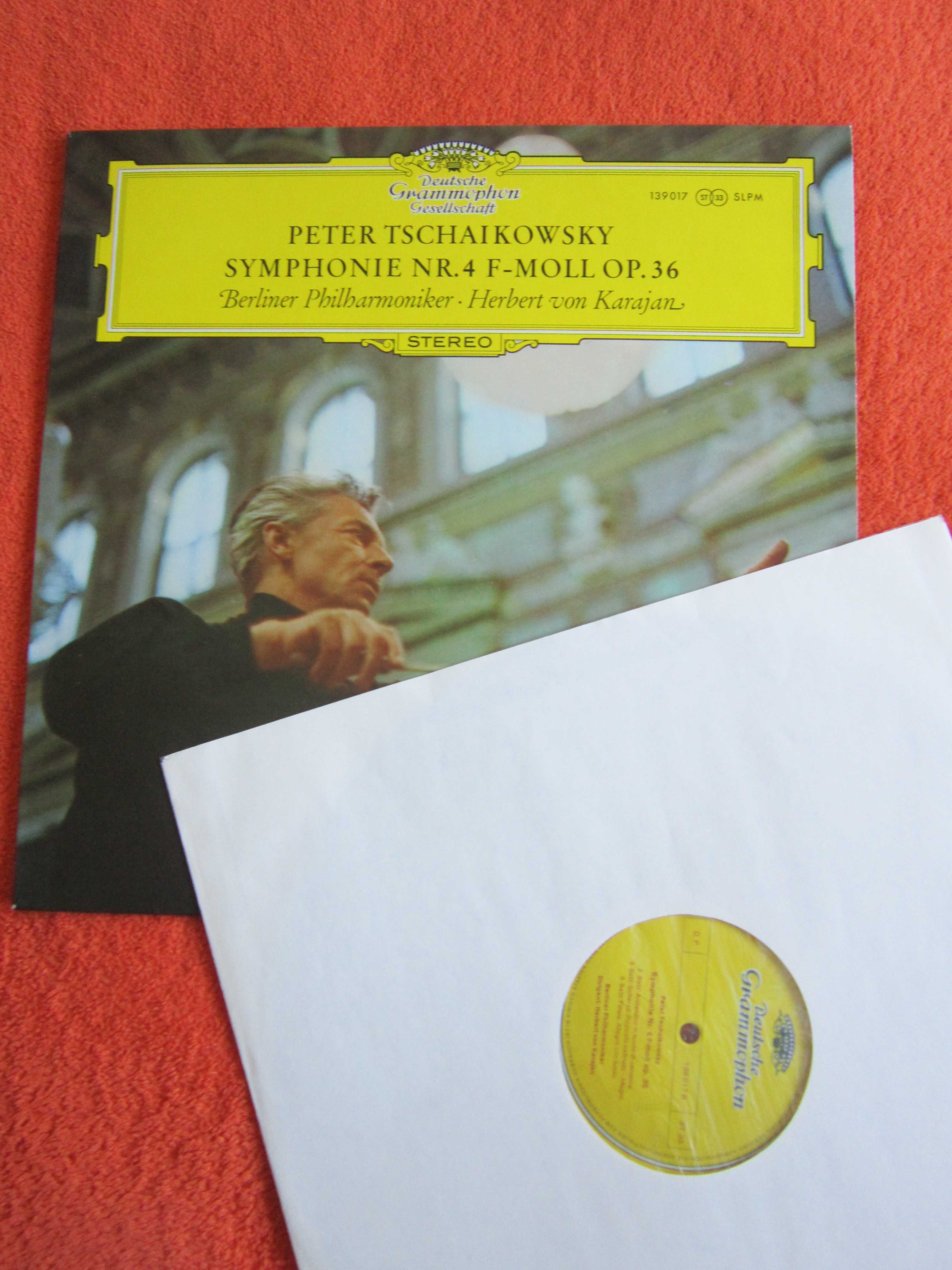 vinil impecabil Ceaikovski -Simfonia nr.4 FA minor -Karajan, Germania