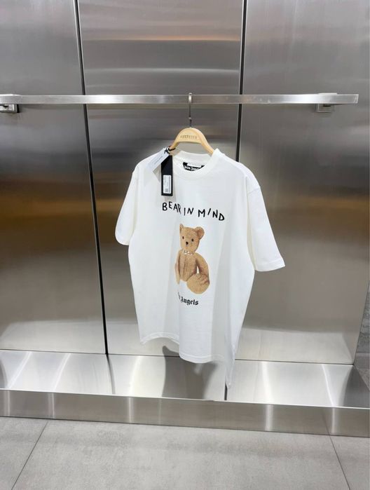 Tricou palm angels negru si alb lichidare