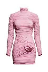Magda Butrym H&M розова къса рокля размер L