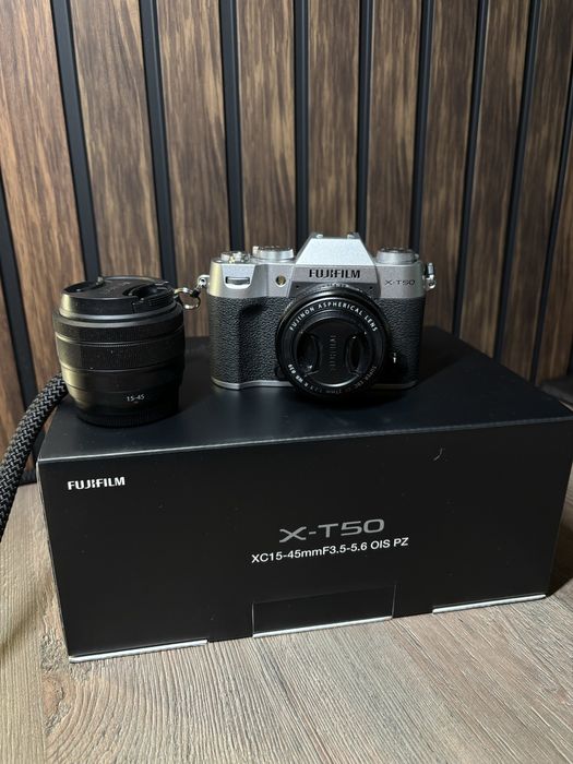 Камера Fujifilm X-T50 (15-45mm)