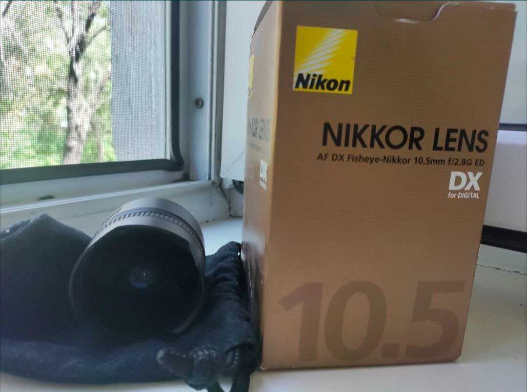 Объектив nikon fisheye