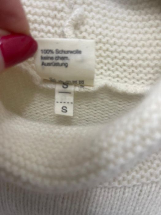 Pulover superb din lana , pantofi si pardesiu