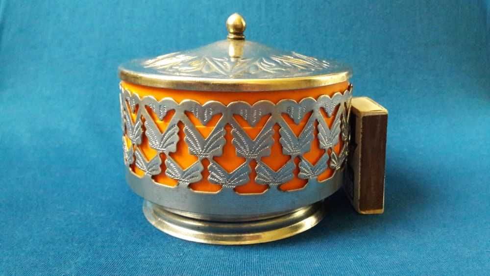 Мельхиоровые сахарницы