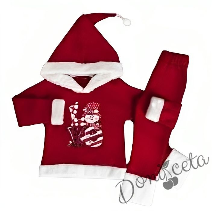 Bolalar Yangi yil kiyimi. Qorbobo kiyim