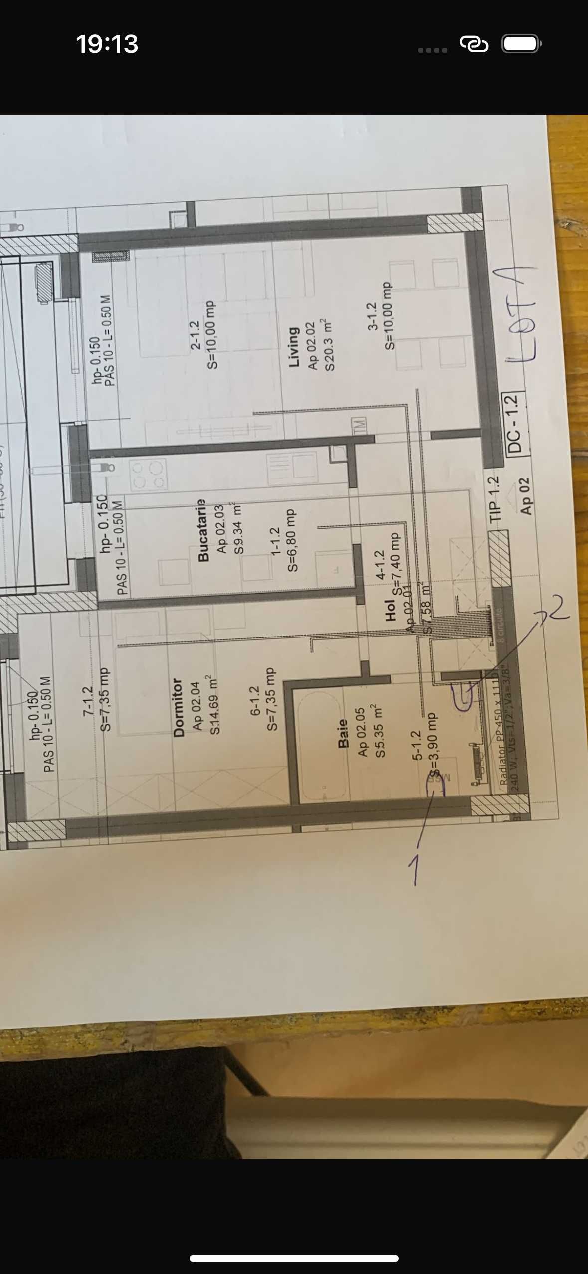 Apartament FINALIZAT 2 camere +curte spatioasa + parcare inclusa