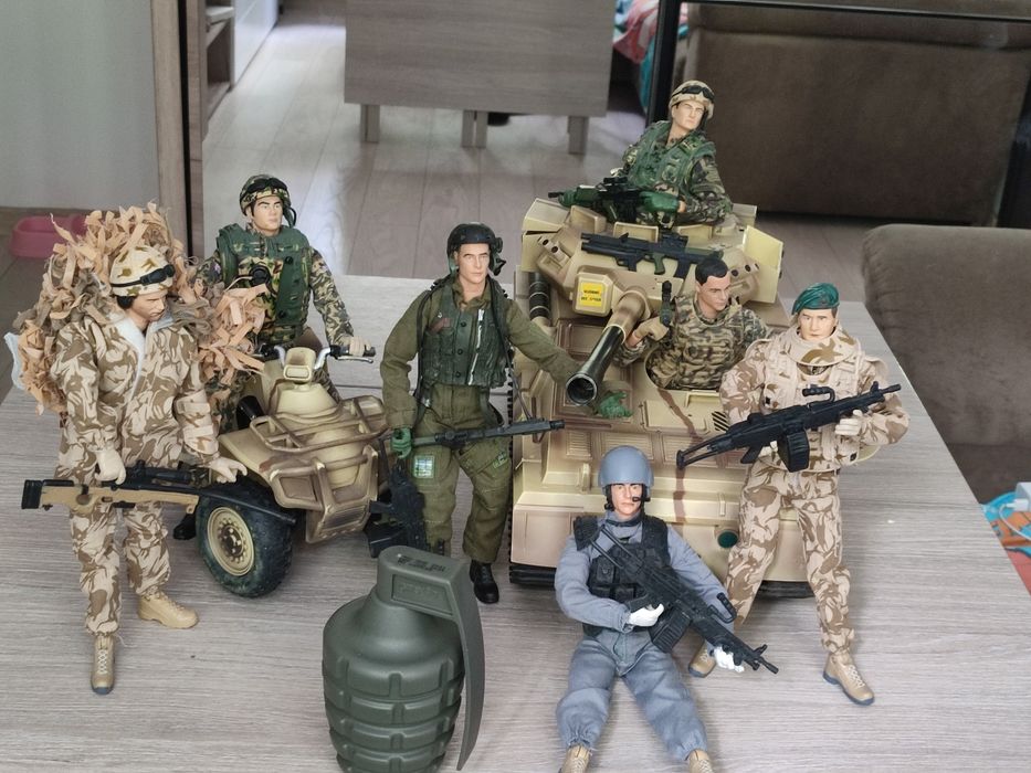 Figurina cauciuc Armata Angliei 30cm bc